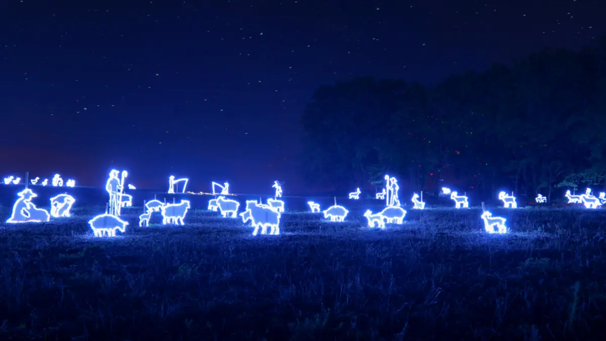 Saint-andré-la-tuilerie - Santons lumineux