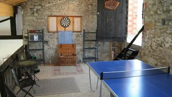 Salle de jeux grange