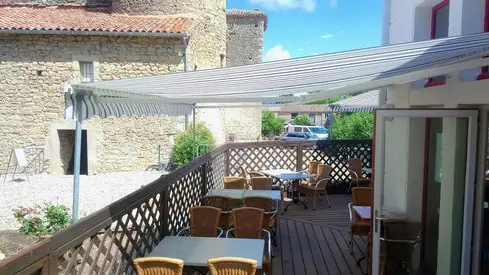 other side terraceLe Bistro des Amis