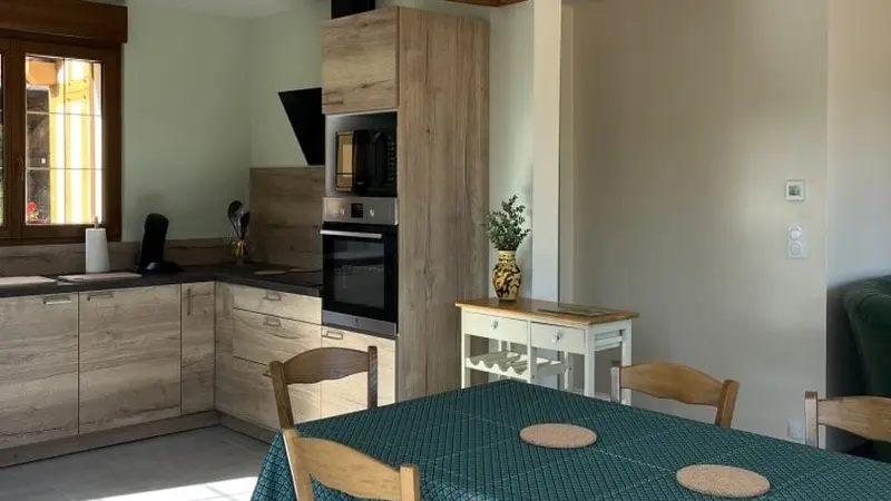 Du gîte à la serre cuisine ouverte