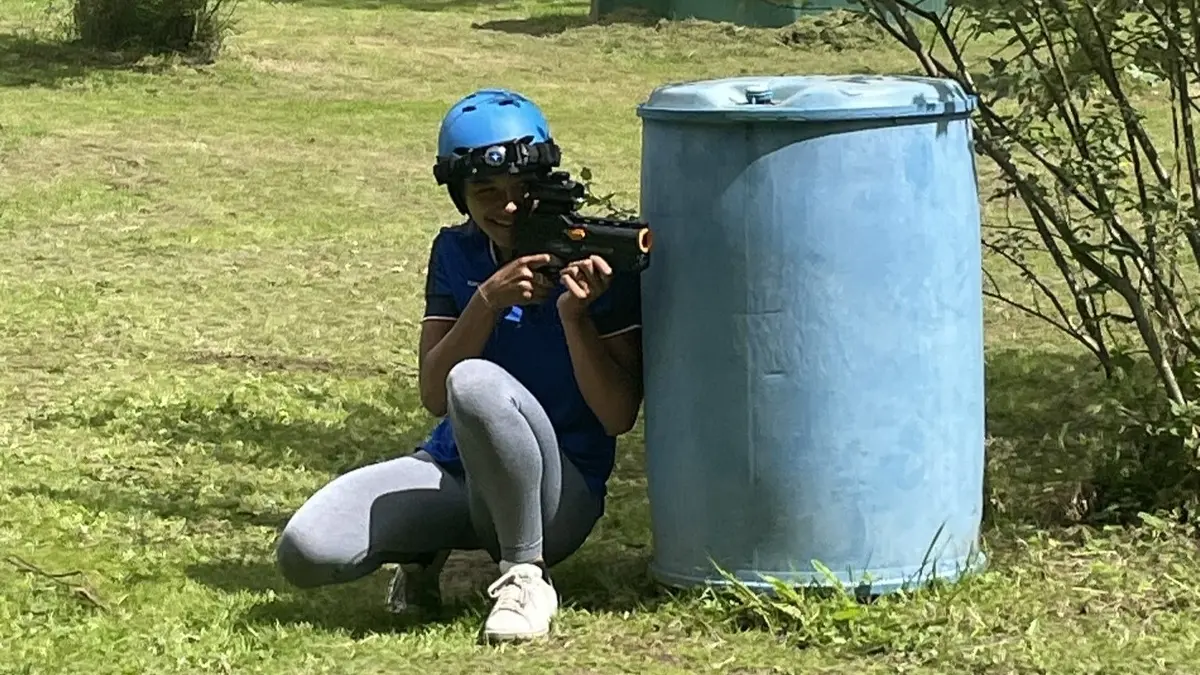 Laser game