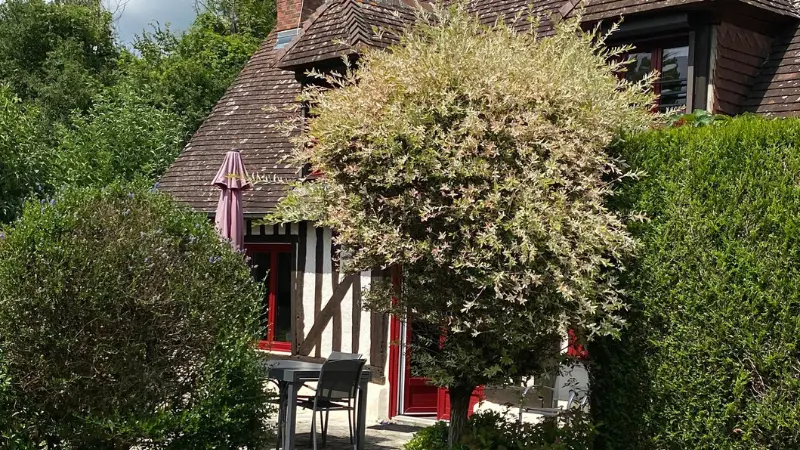 La maison avec jardin