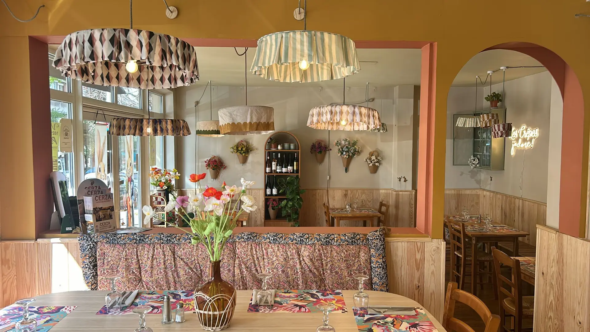 crêperie intérieur
