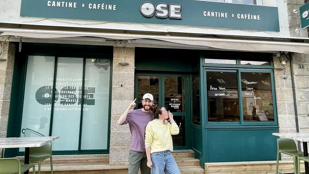 Julie et Arnaud, gérants