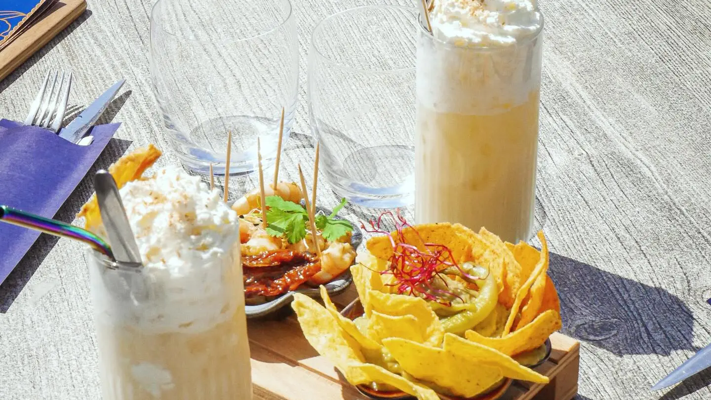 Cocktail en terrasse