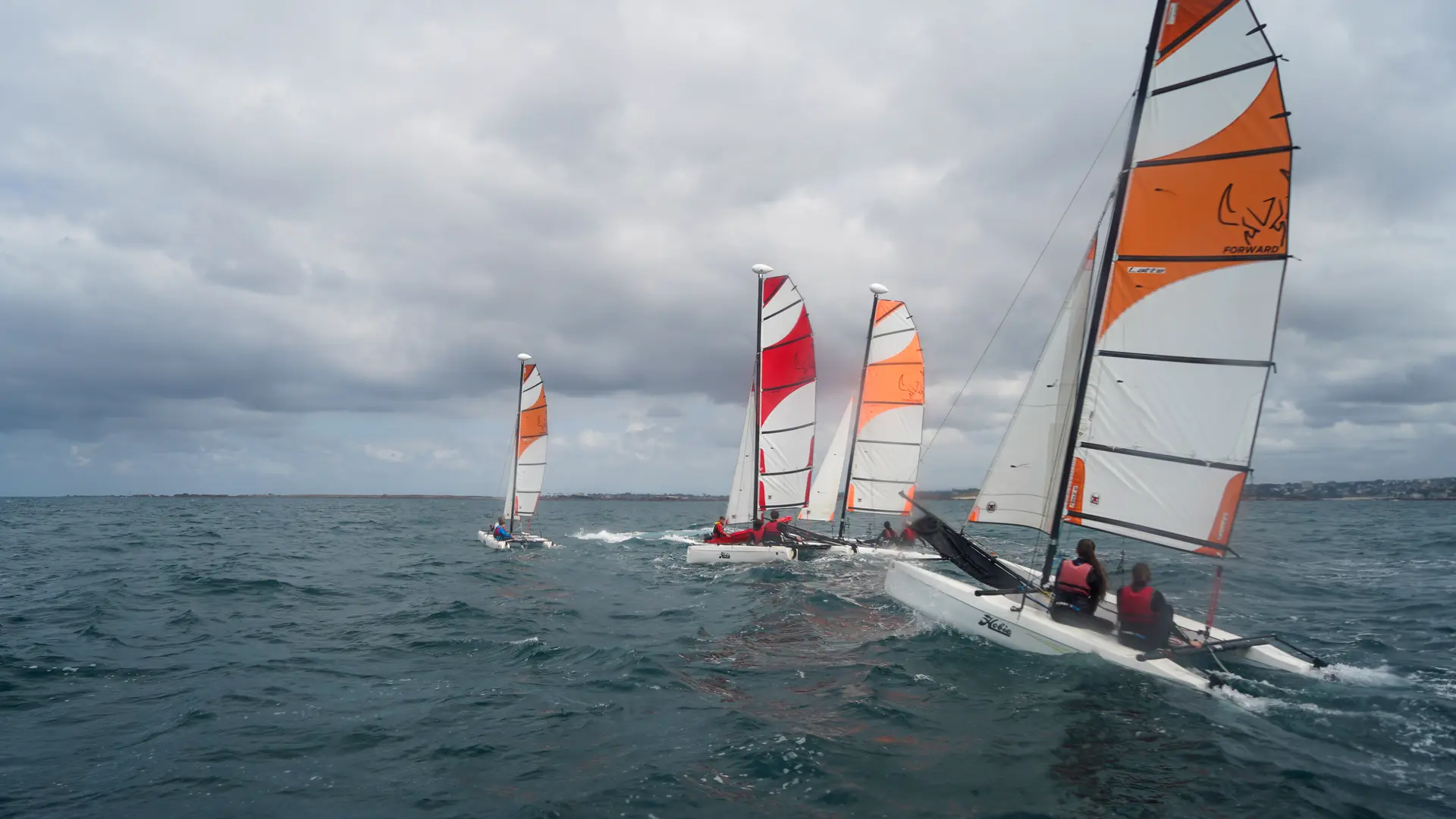 Navigation en catamaran