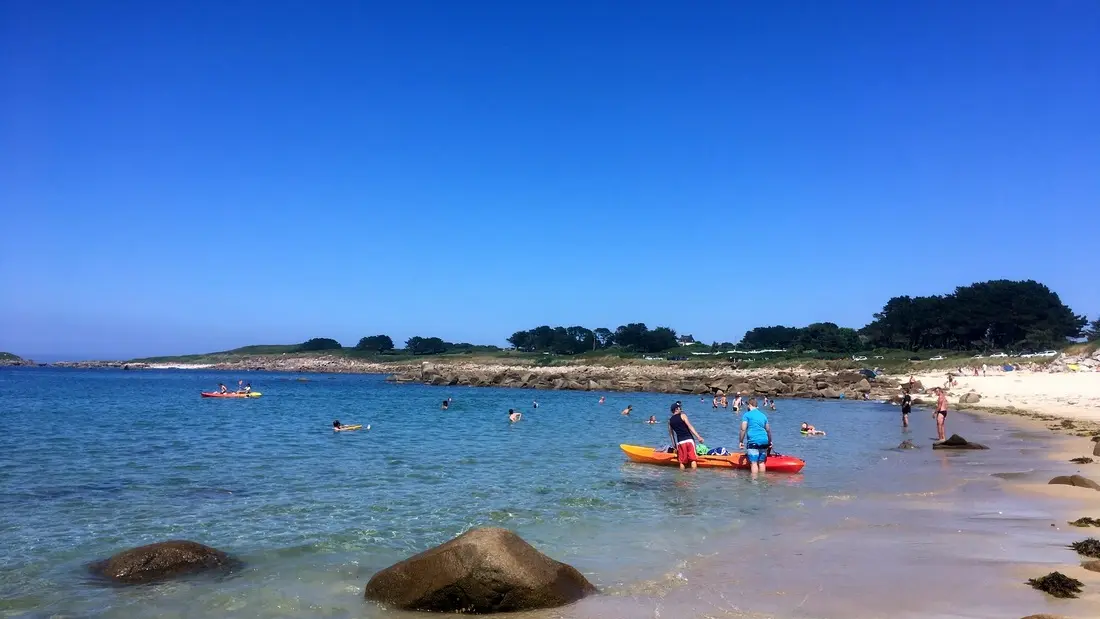 Les plages de Landrellec