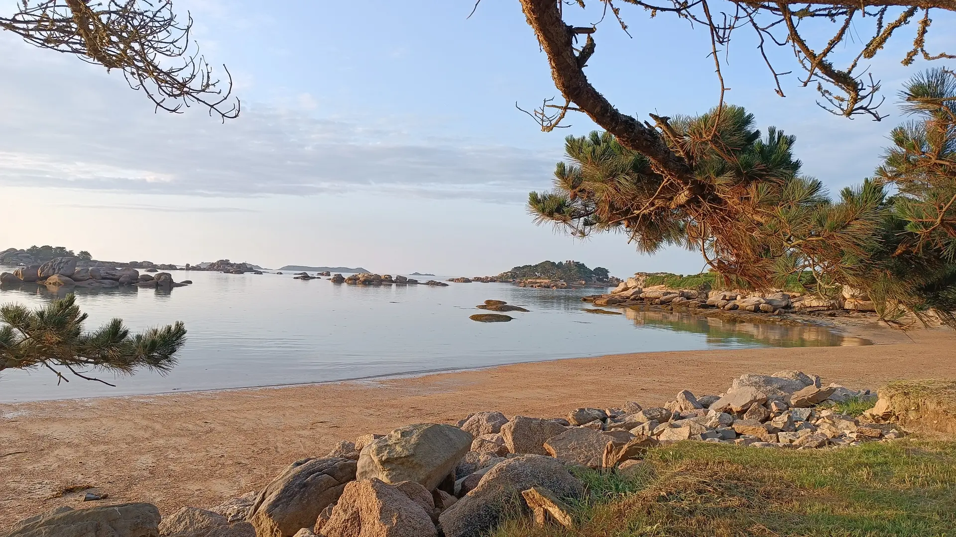 Notre spot plage de Quo Vadis coté droit