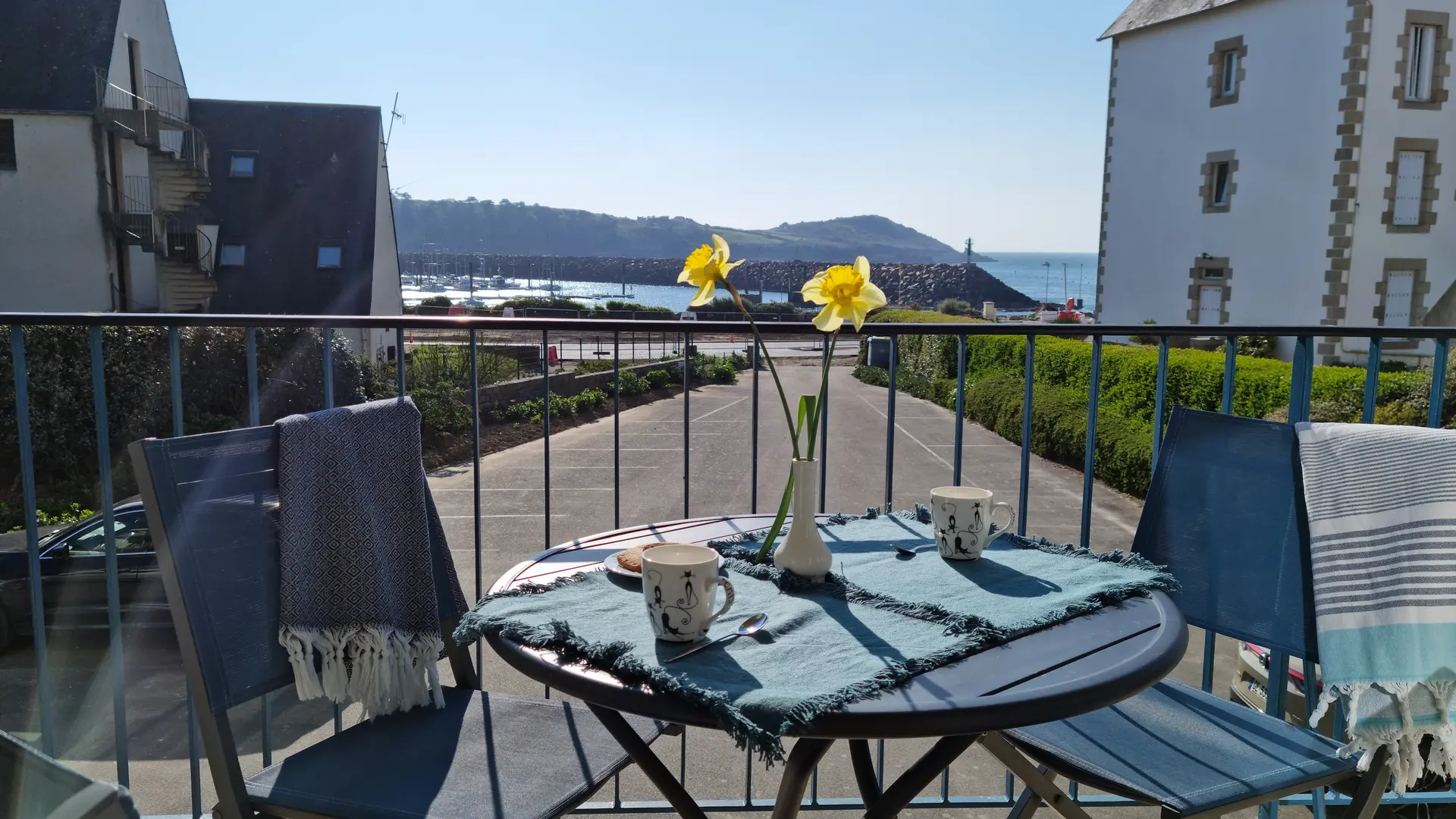 Terrasse vue mer
