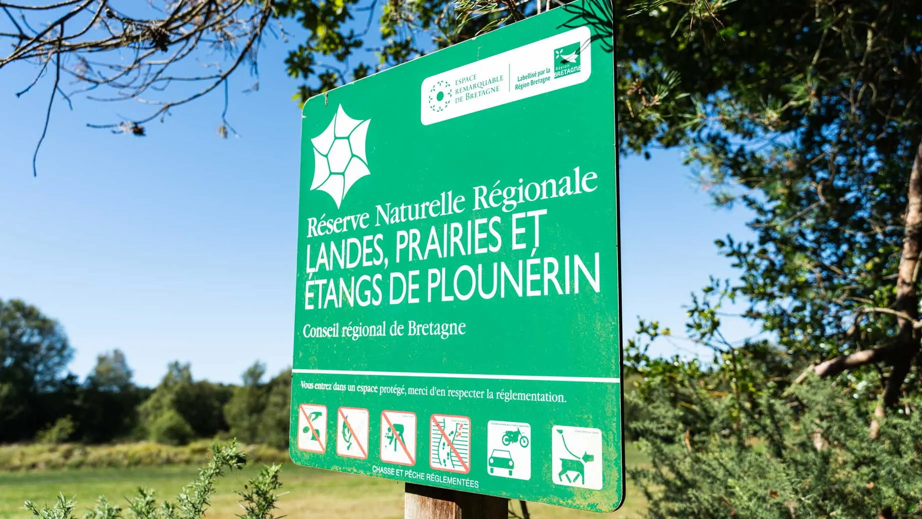 Panneau de la Réserve