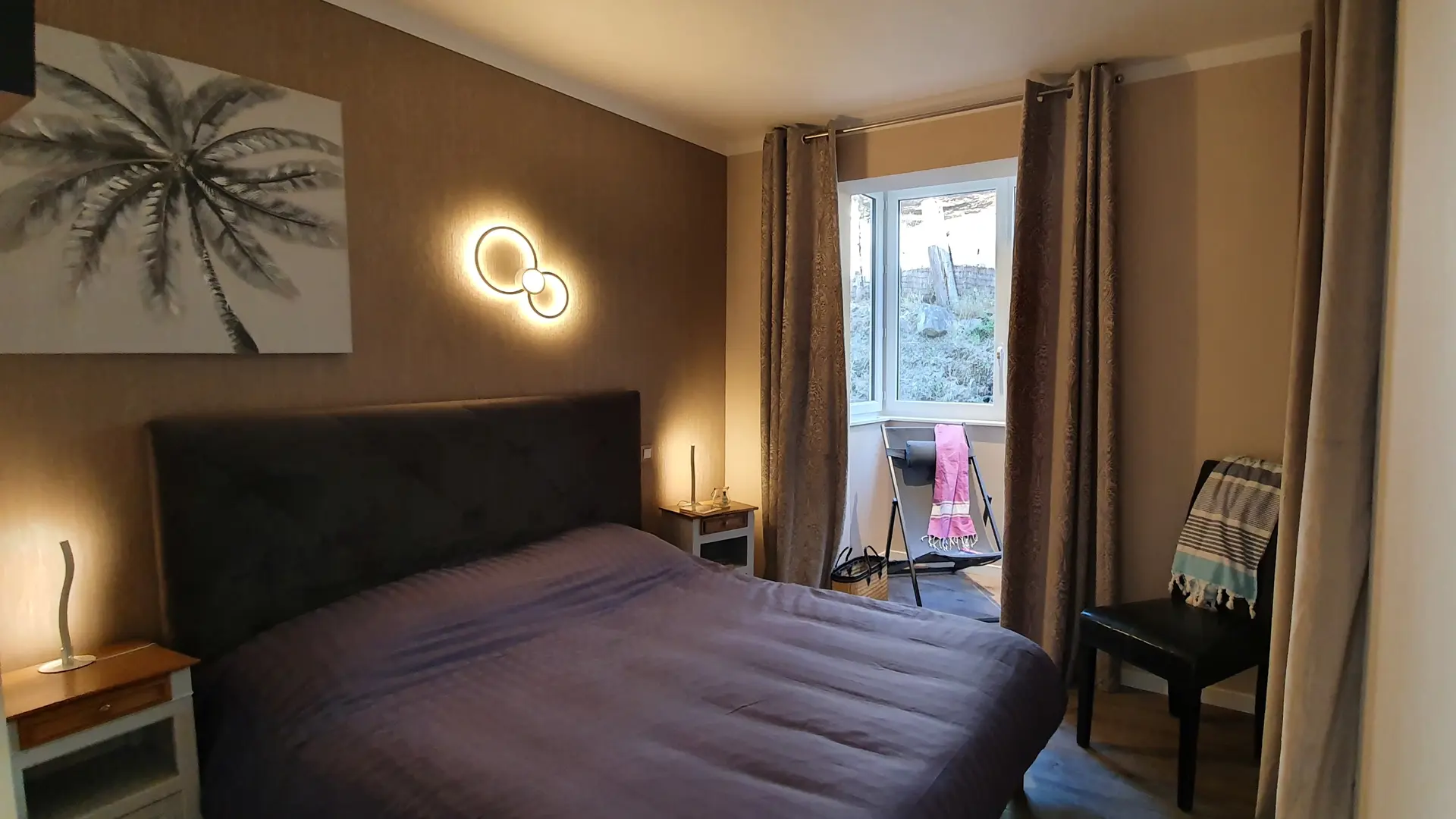 Chambre principal lit 160
