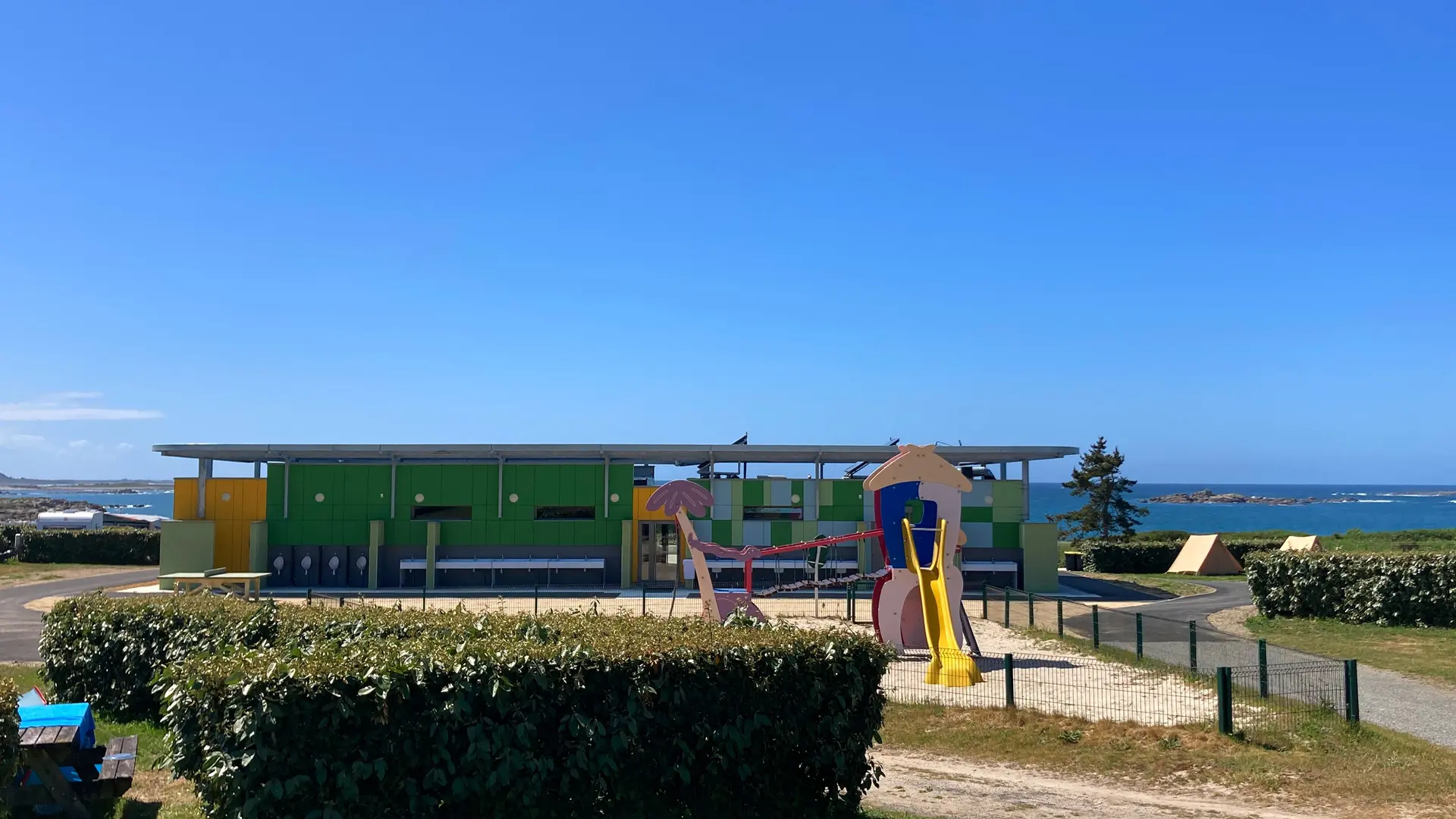 De beaux emplacements naturels avec une vue panoramique sur la baie !