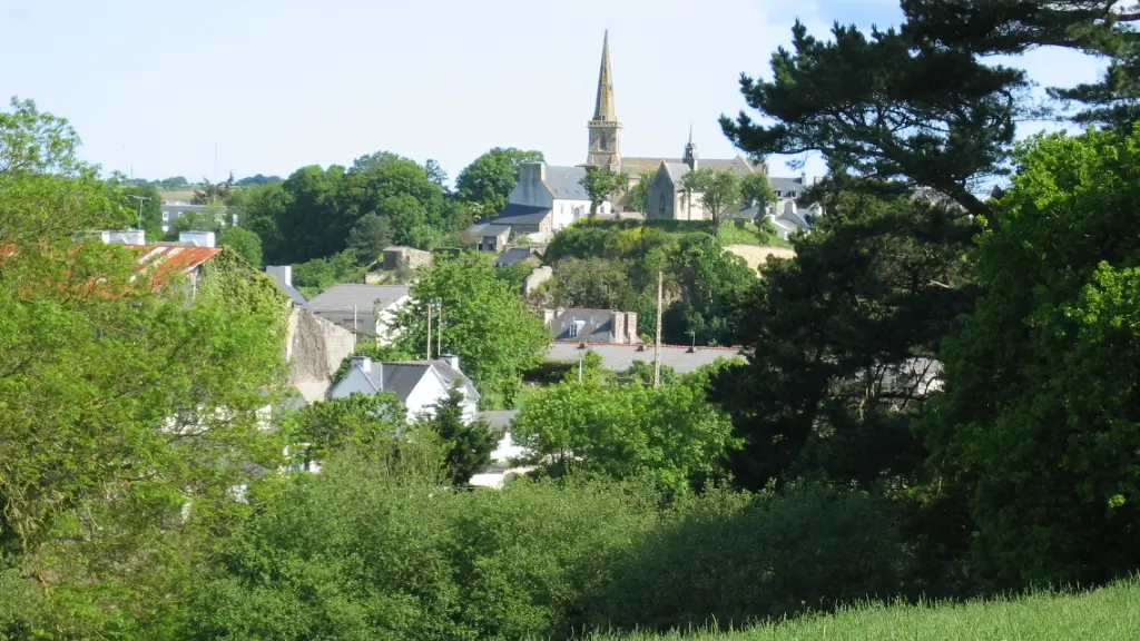 vue de La Roche derrien
