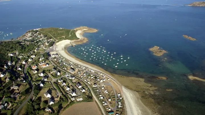 6-Vue aérienne Port l'Epine - Baie de Nantouar