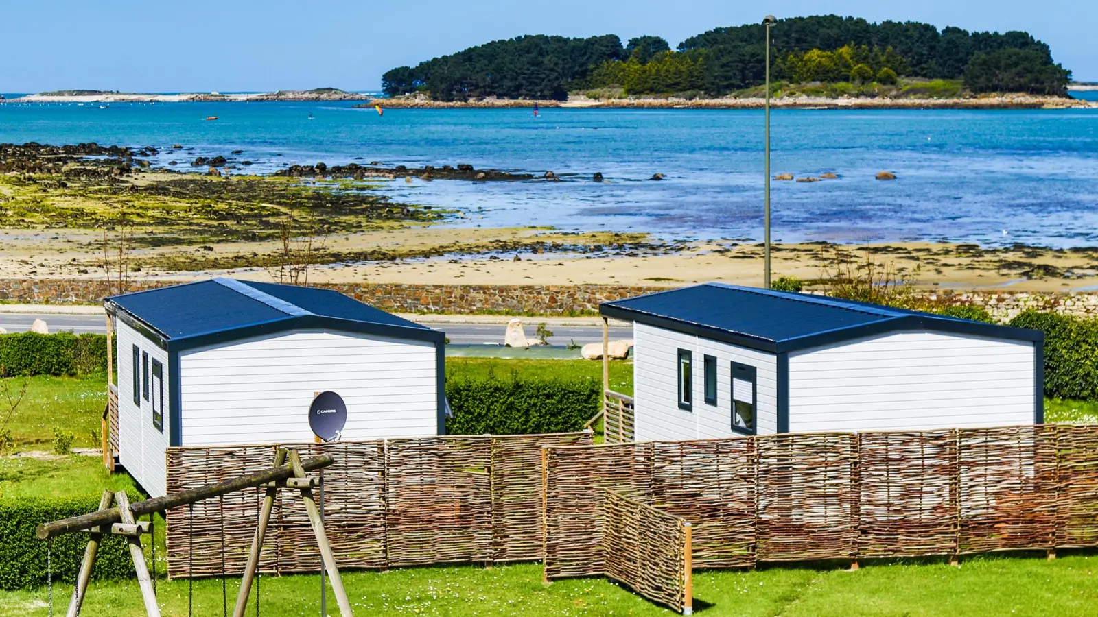 Camping de l'Espérance vue mer