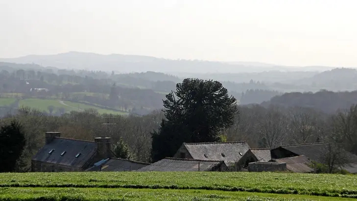 Panorama sur le Léguer au Vieux-Marché