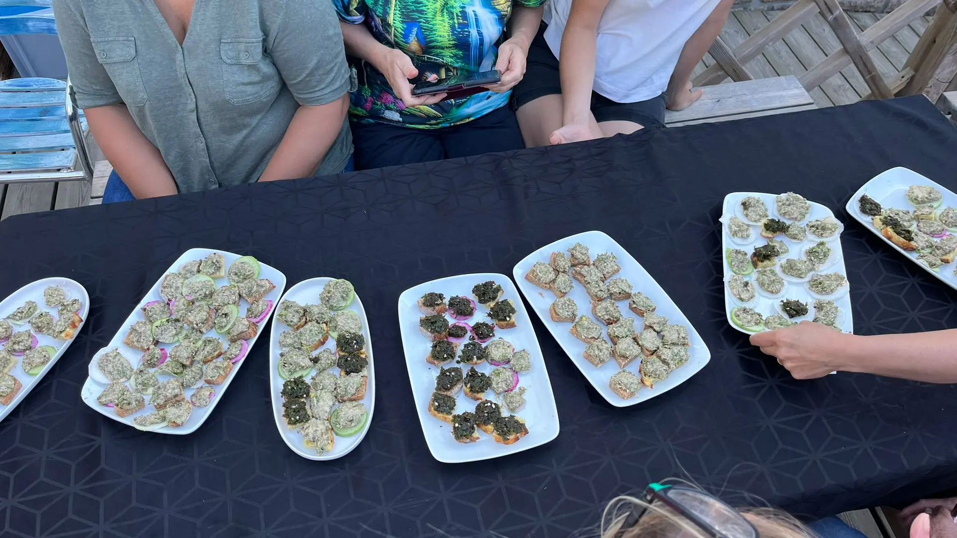 prêt pour la dégustation