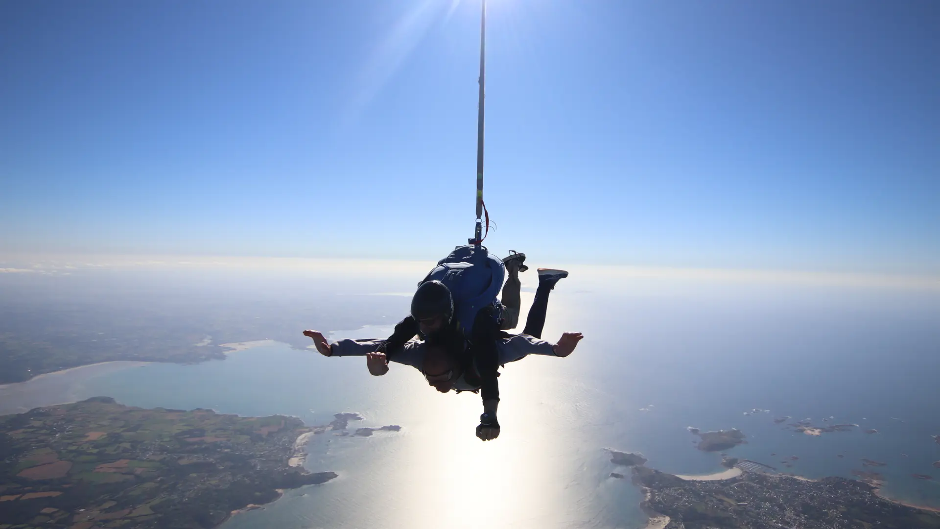 Saut en parachute Bretagne