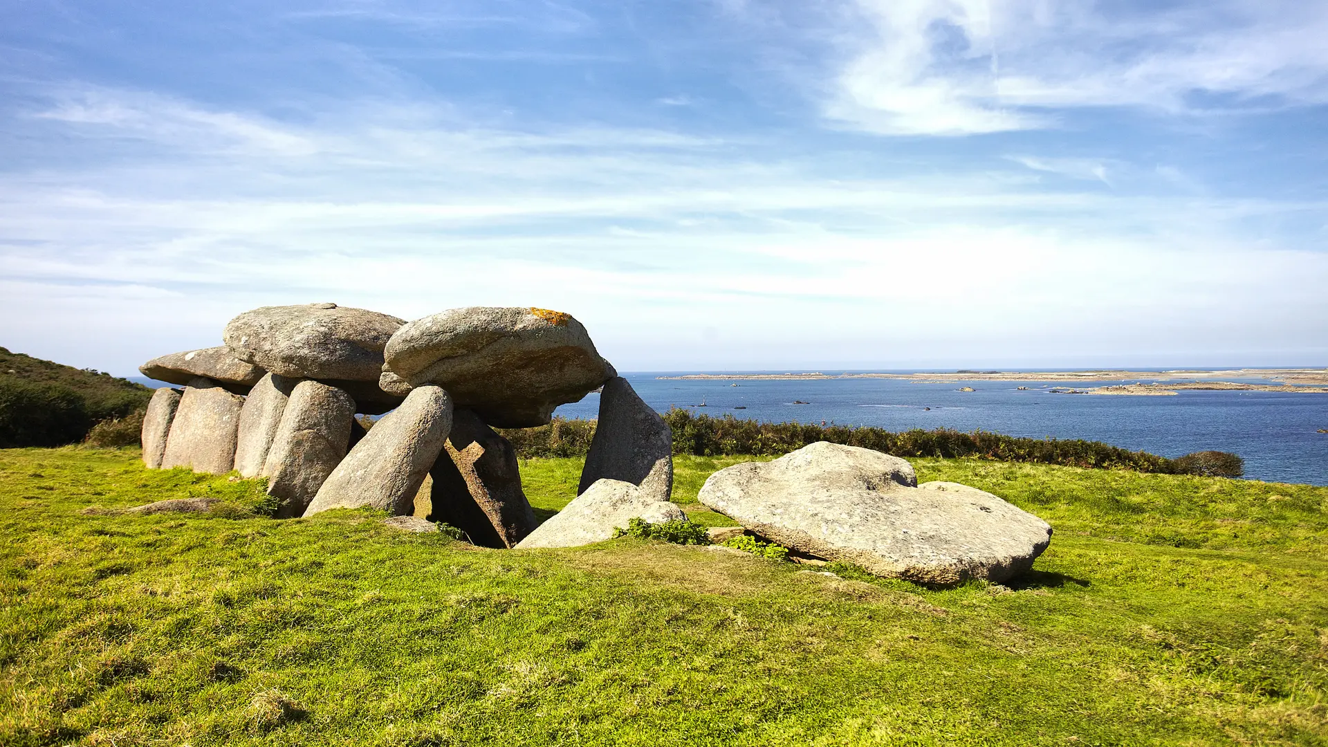 allée couverte de l'île Milliau