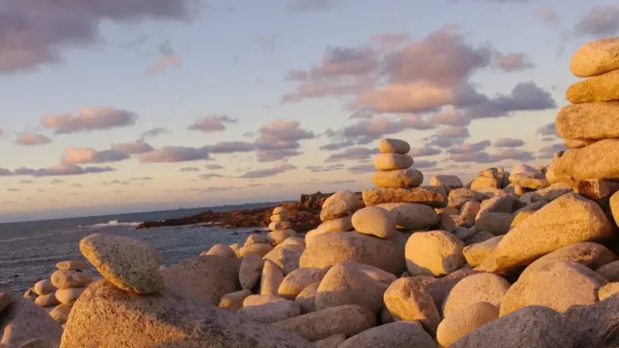 Land Art Galets Ile Grande (291)