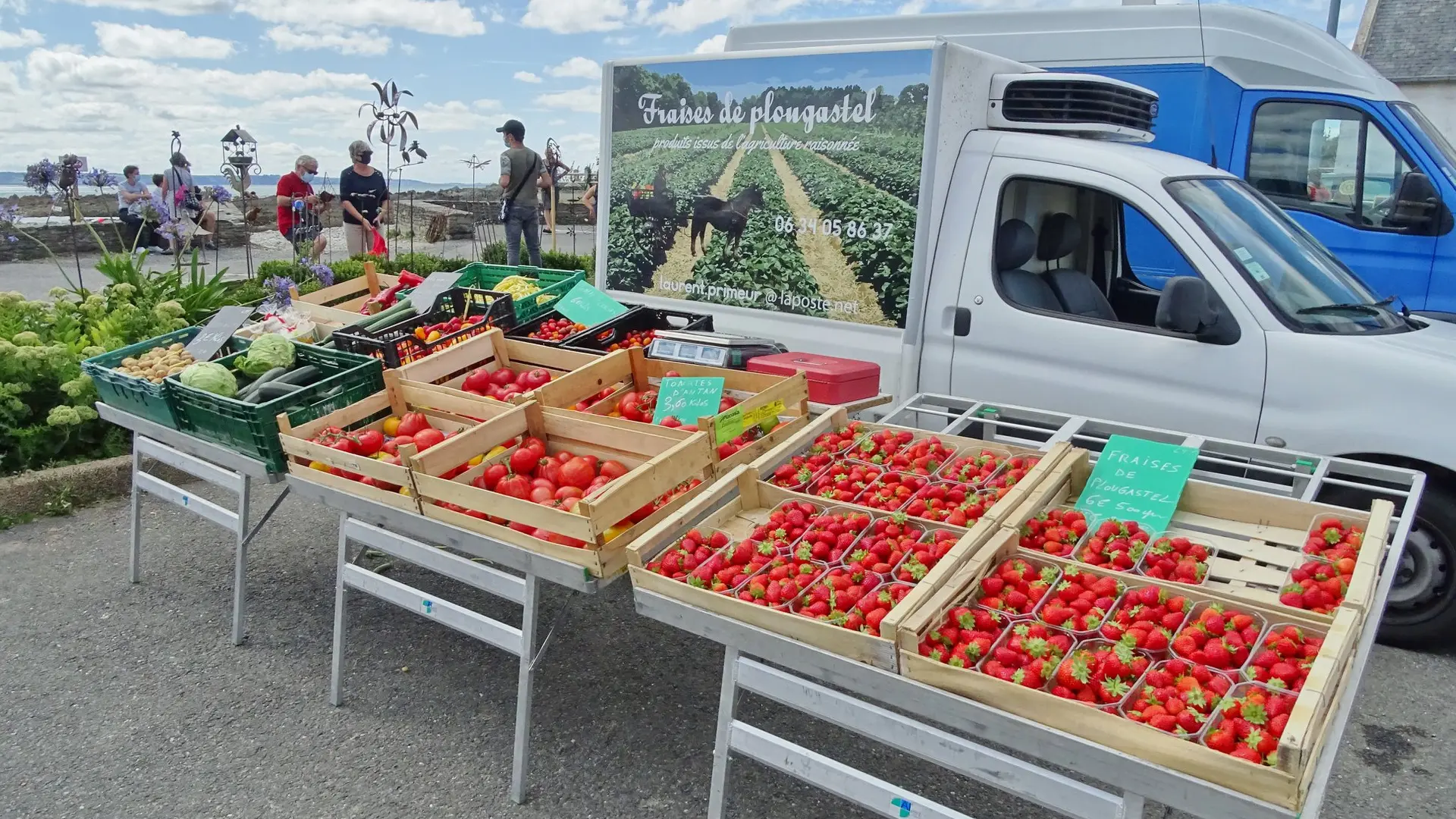 Marché de Locquémeau 1