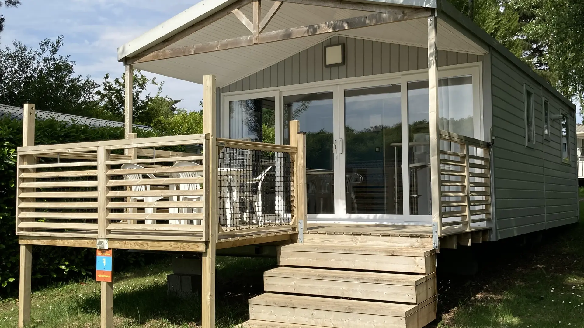 Mobil-home méditerrané 2 chambres