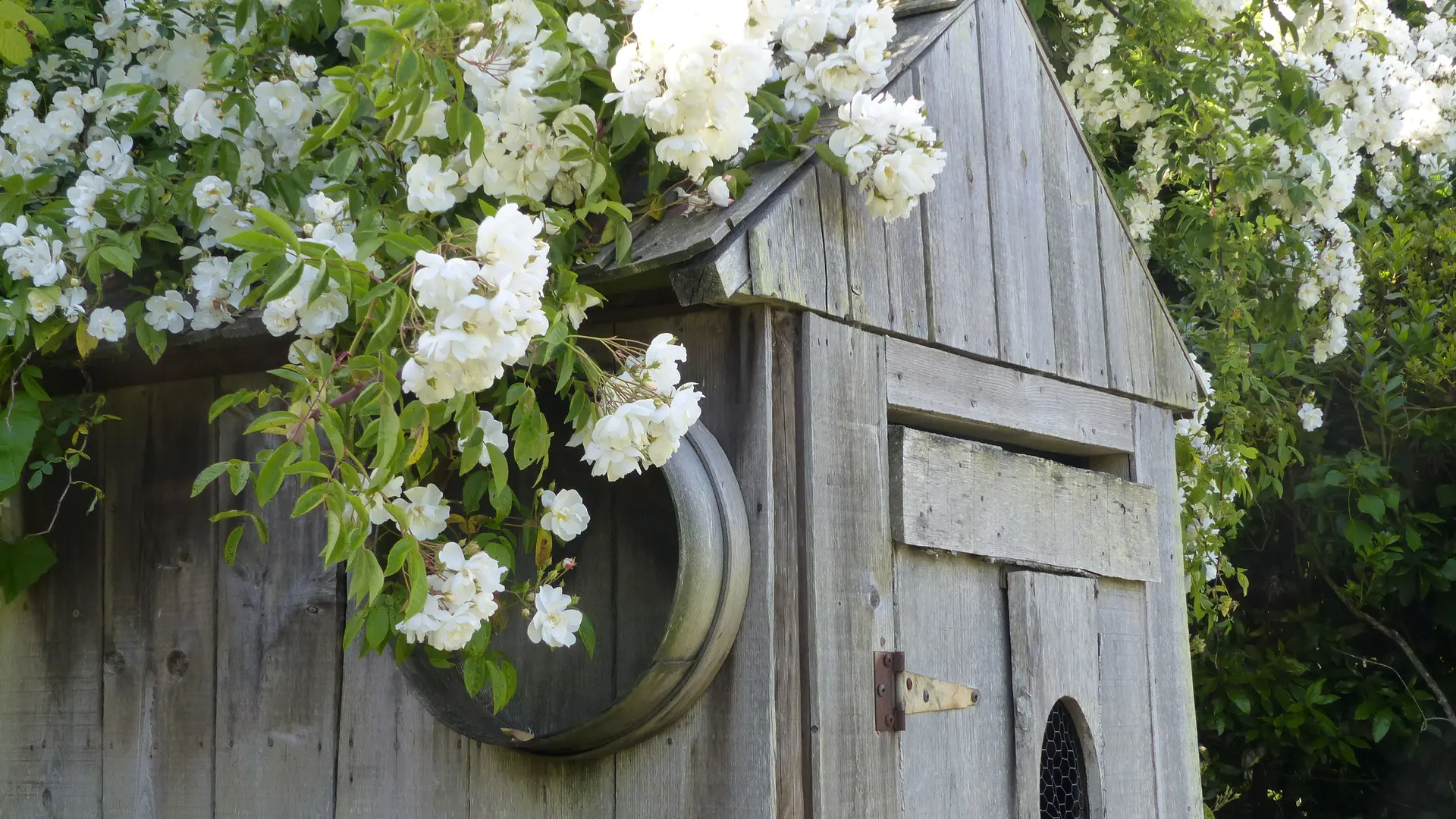 Cabane jardin clos de Beauport