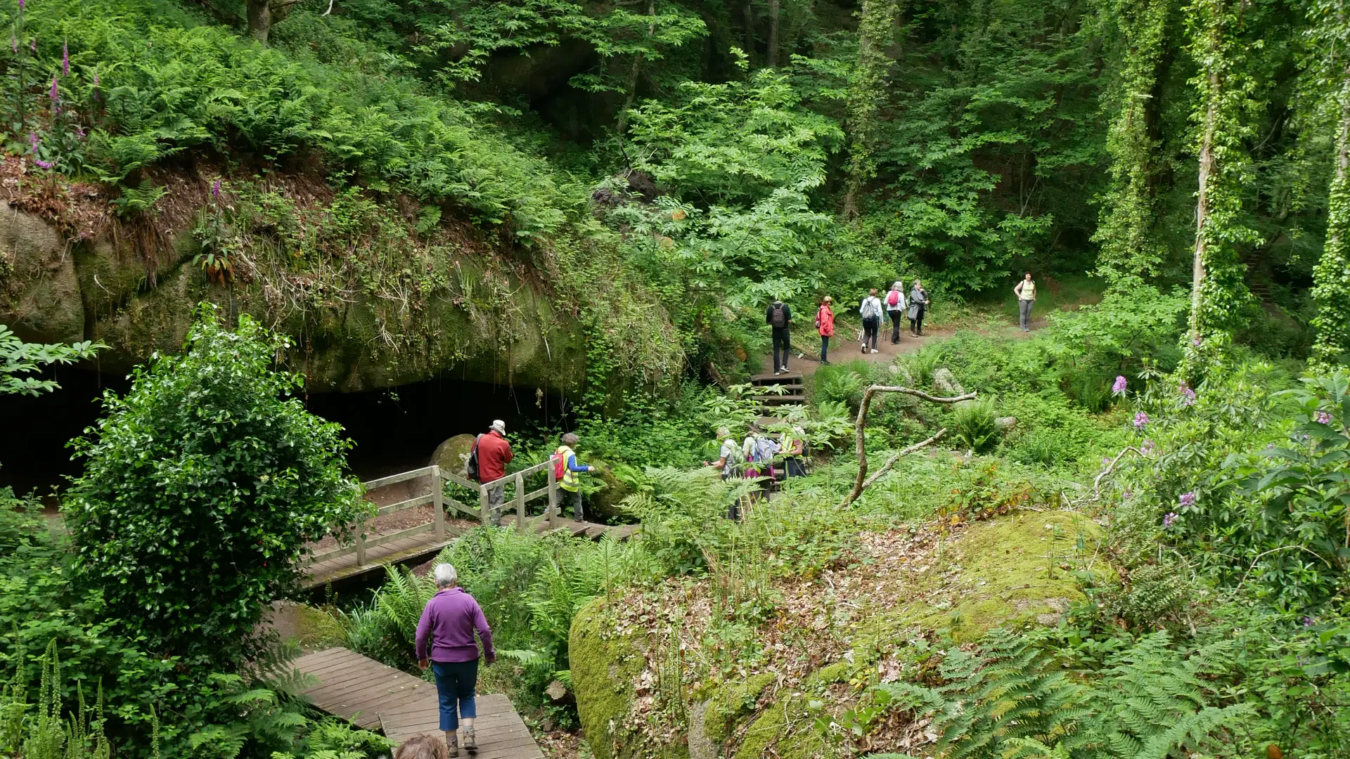 randonneurs vallée des Traouïeros