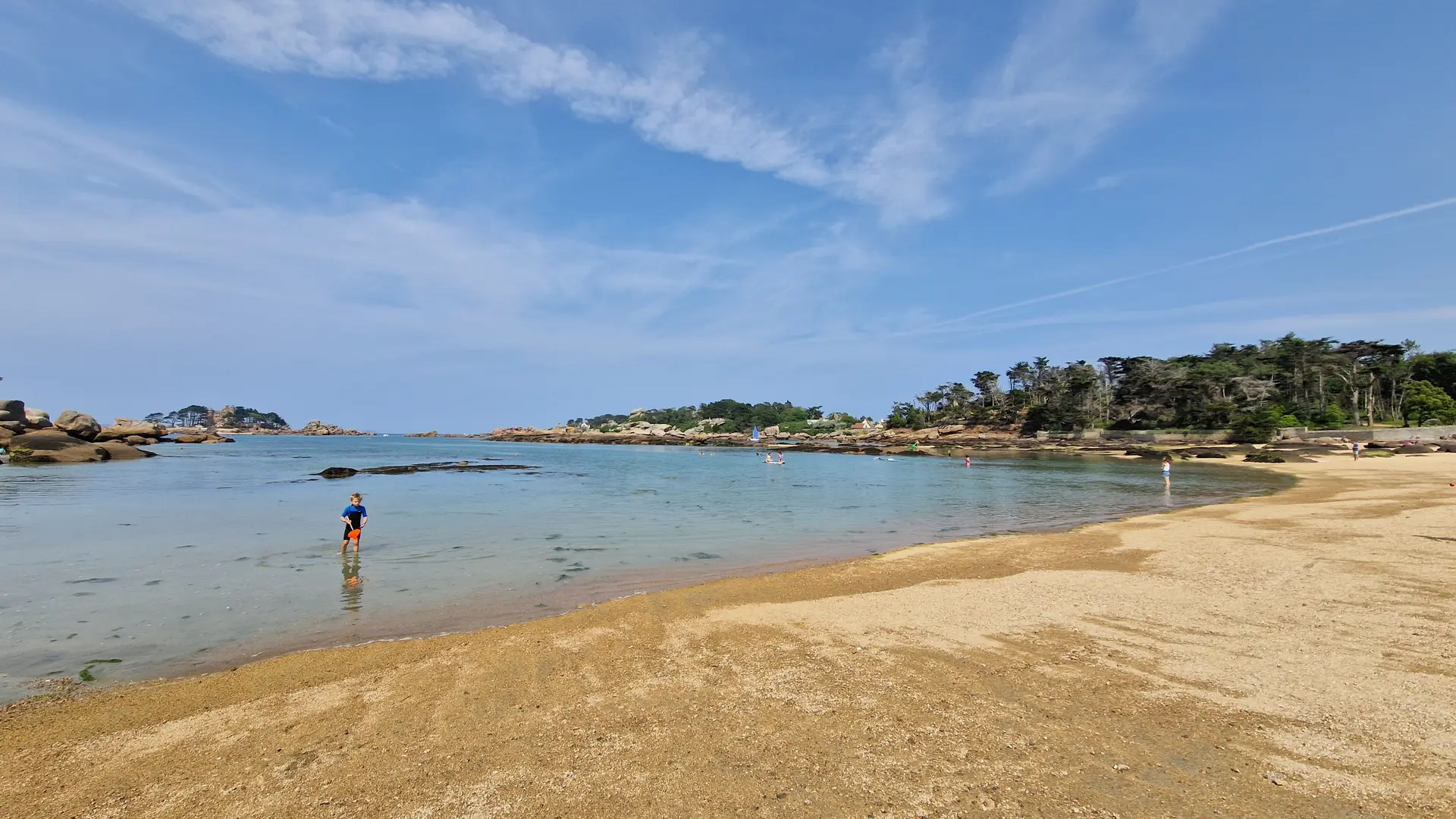 Plage de Tourony - Trégastel
