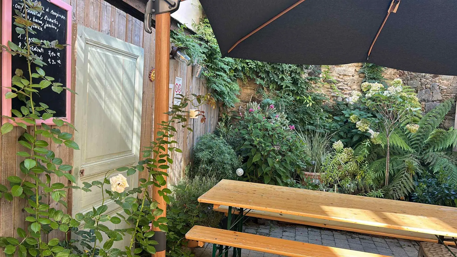 Crêperie des Halles - terrasse