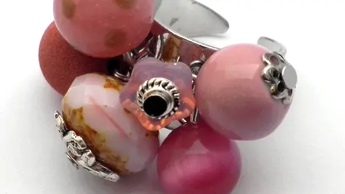 bague-grappe-rose