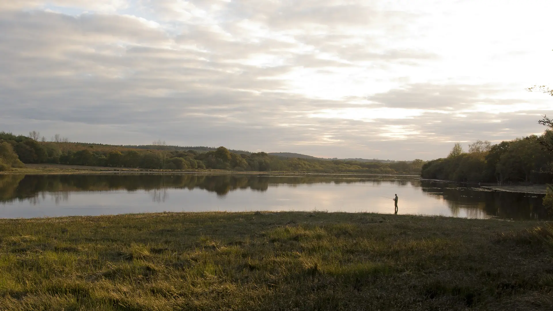 pêche à l'étang du Moulin Neuf