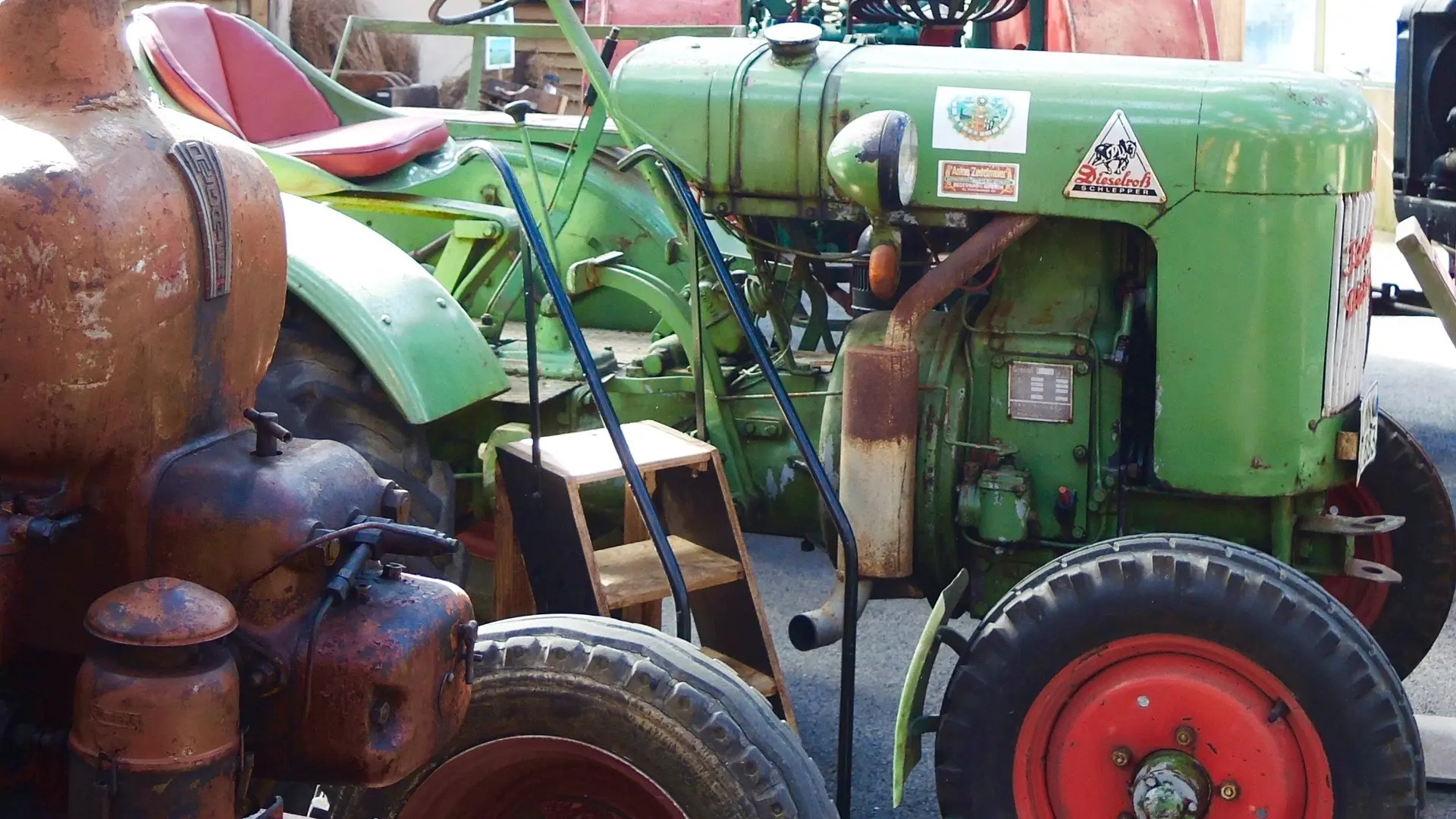 expo perm tracteurs - club photo Plourin