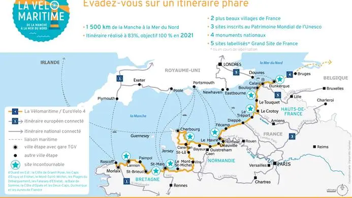 La vélomaritime carte