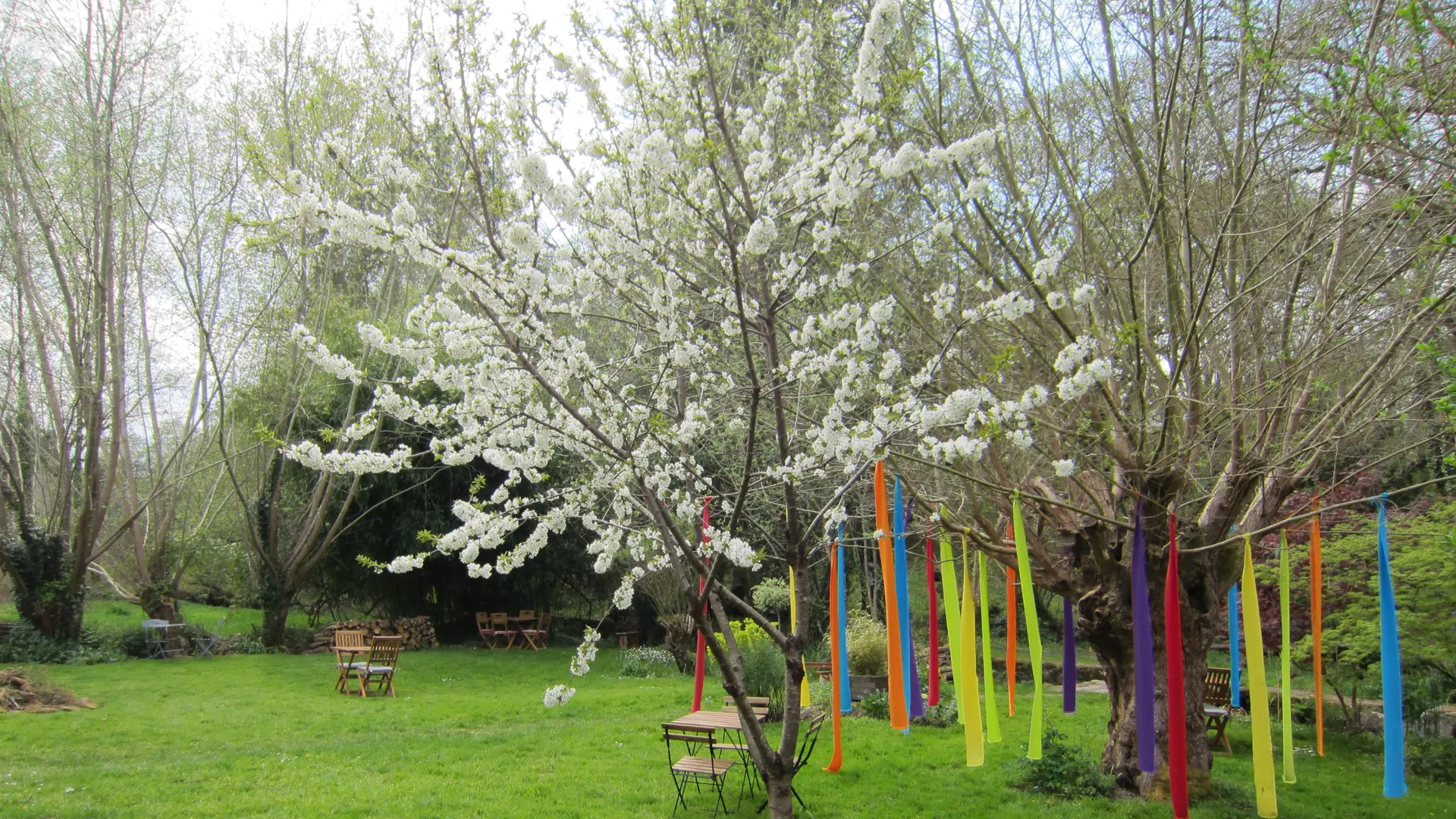 Le jardin au printemps