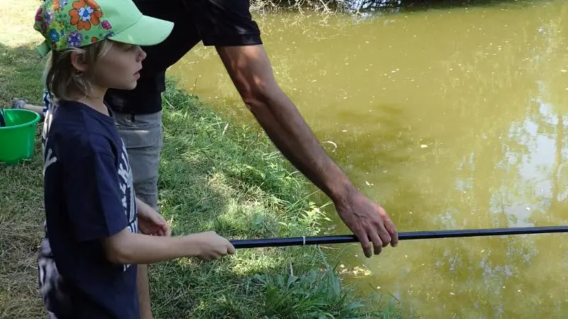je pêche mon 1er poisson
