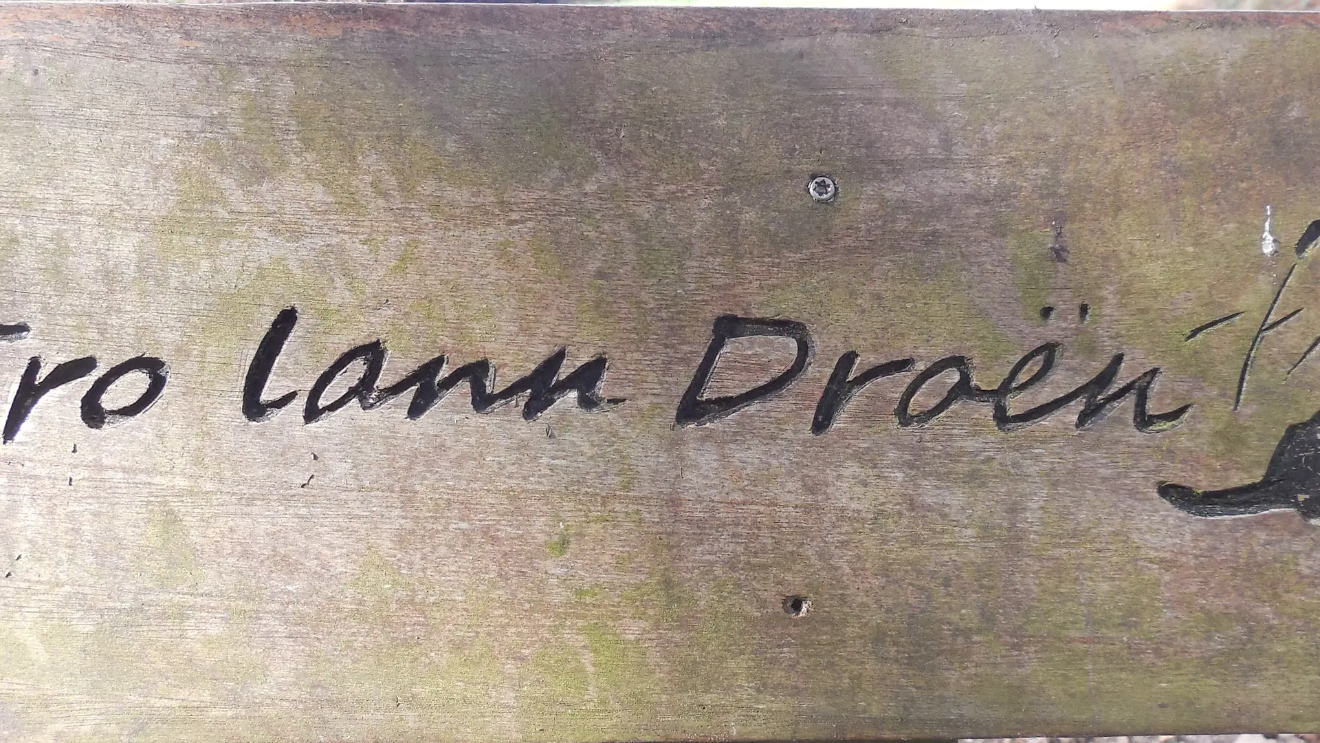 panneau Tro Lann Droen