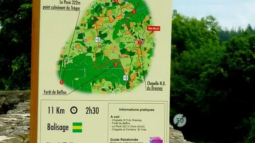 rando PEB Sur les terres du Dresnay
