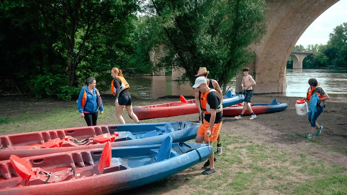 Canoë les 2 rivières à Limeuil