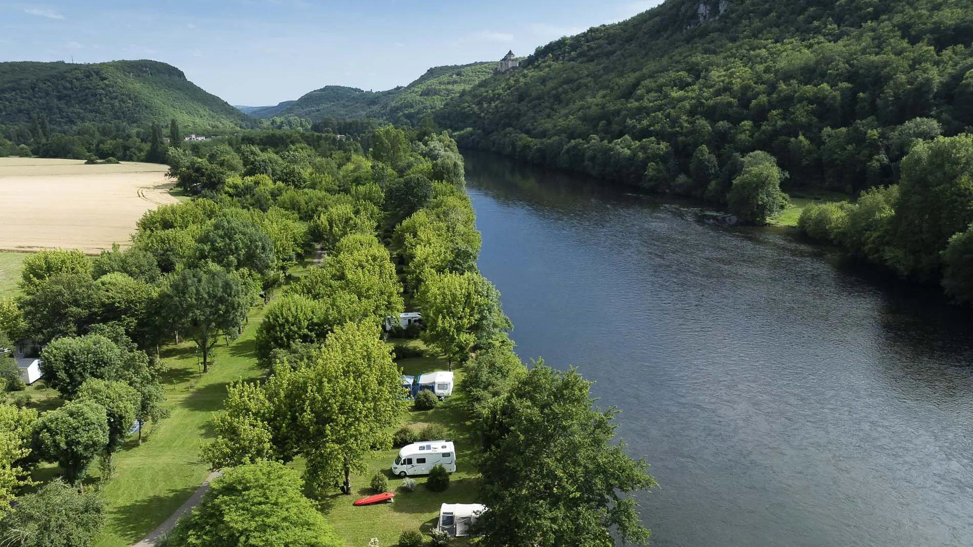 Camping les Cinq Chateaux - Vézac