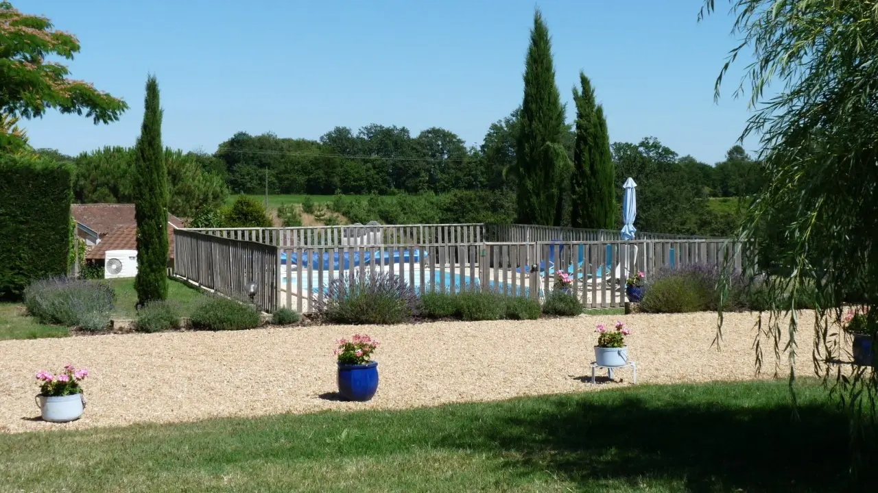 La piscine du domaine