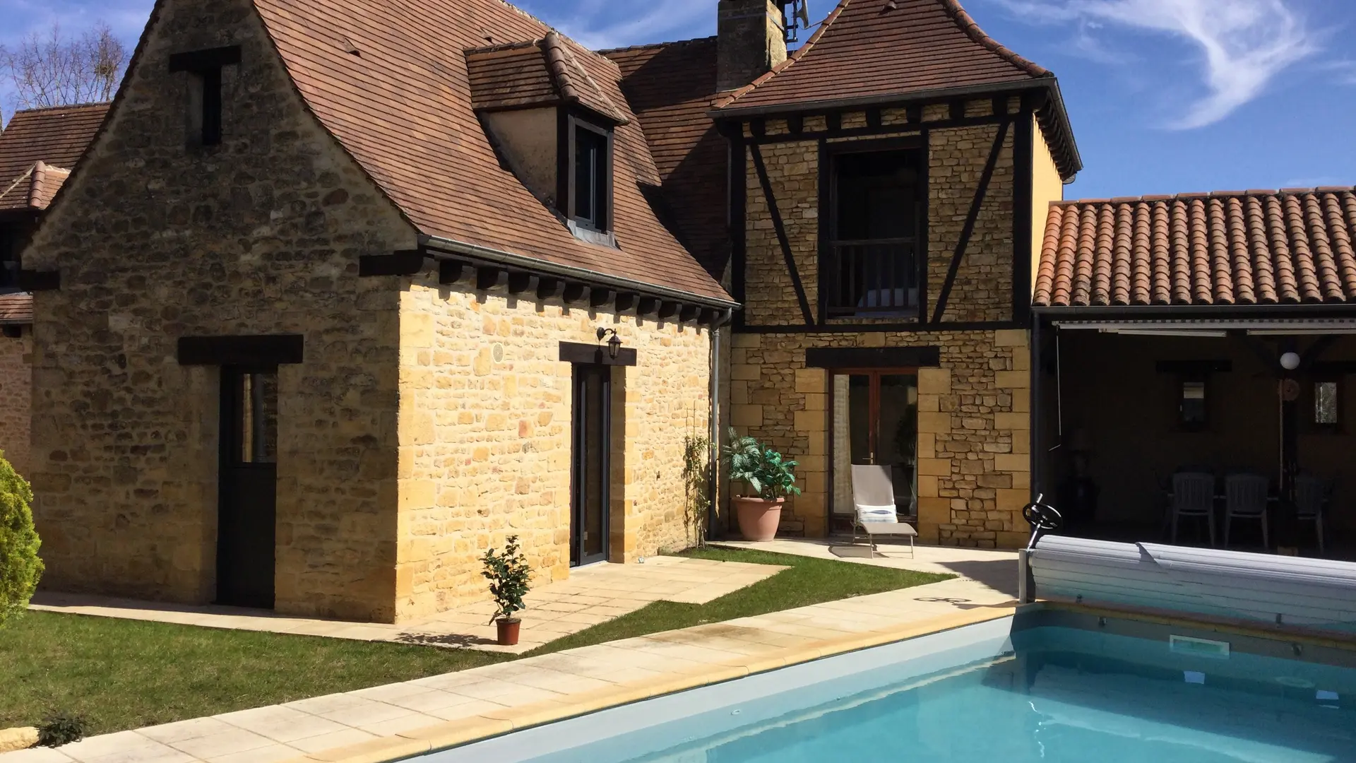 villa le clos avec pisicne privée proche sarlat