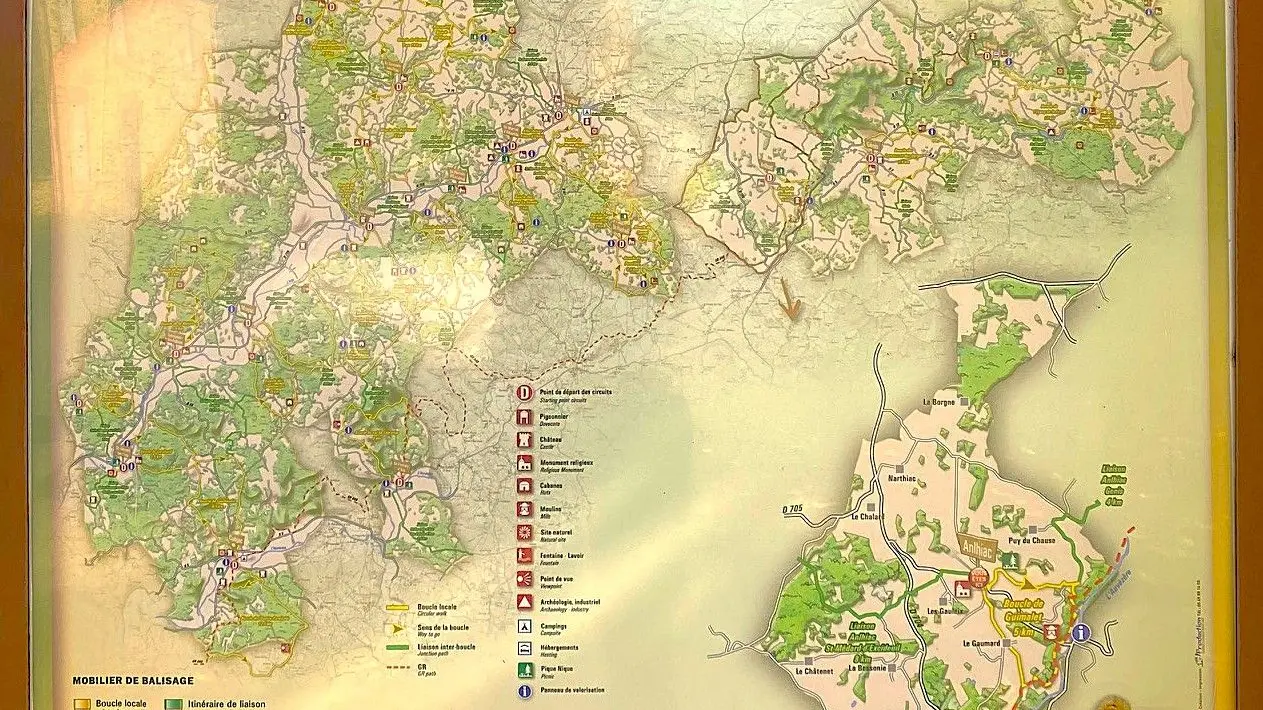 ANLHIAC-Boucle de Guimalet-Panneau d'appel
