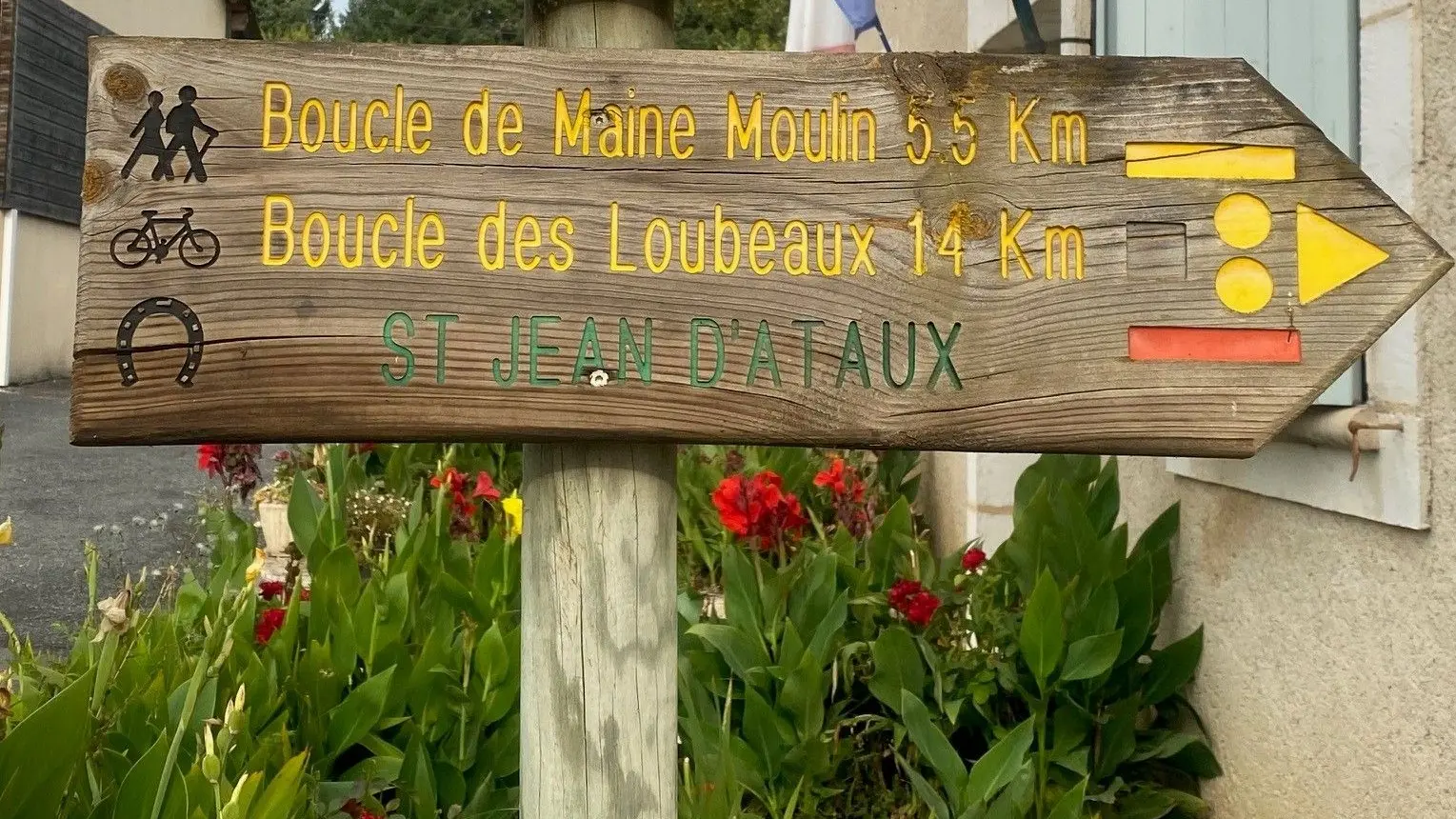 BEAURONNE-Boucle de Maine Moulin-Signalétique