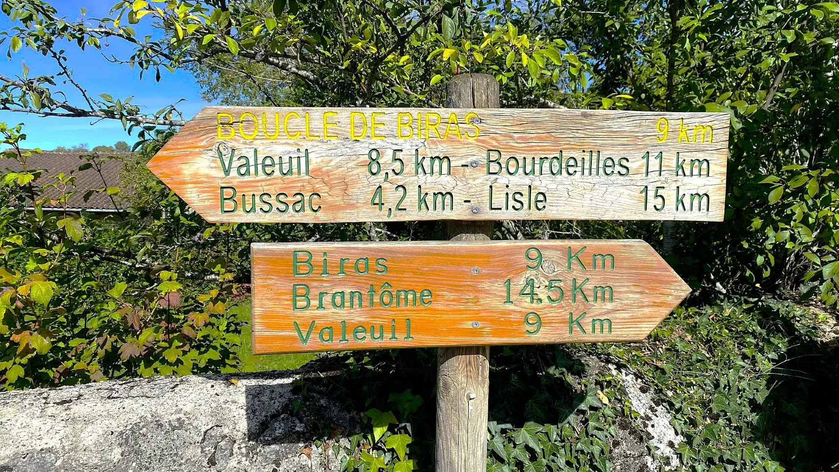 BIRAS-Boucle de Biras-Signalétique