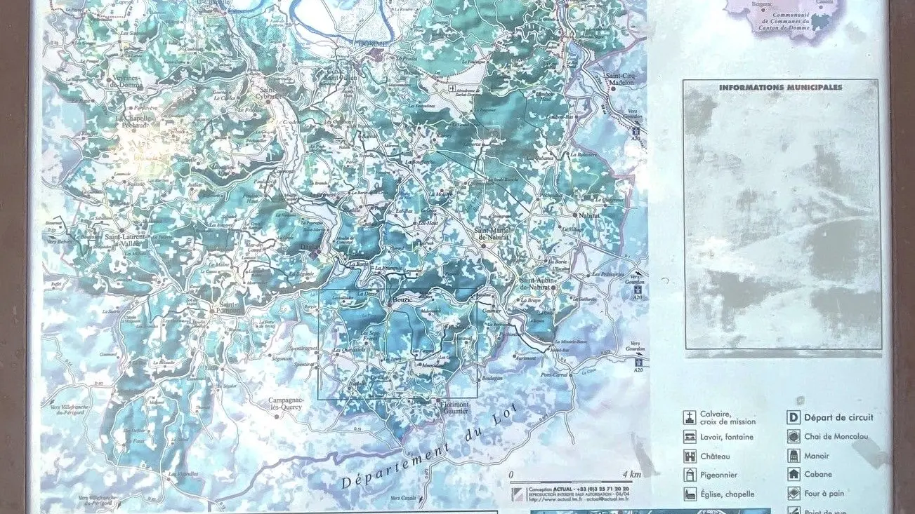 BOUZIC-Boucle Vivinières-Panneau d'appel
