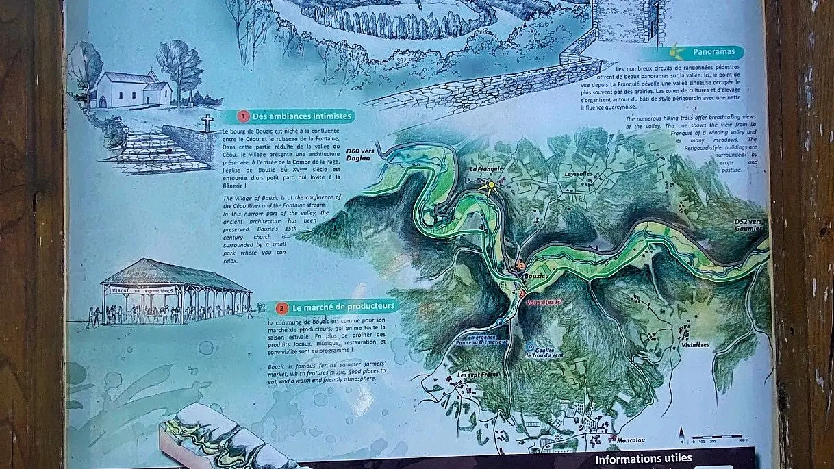 BOUZIC-Boucle Vivinières-Panneau info