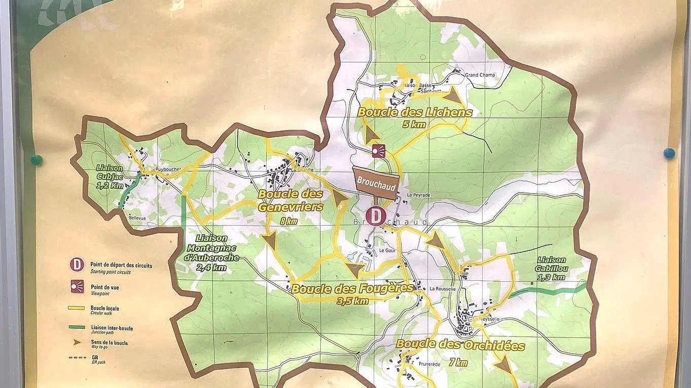 BROUCHAUD-Boucle des Genevriers-Panneau d'appel