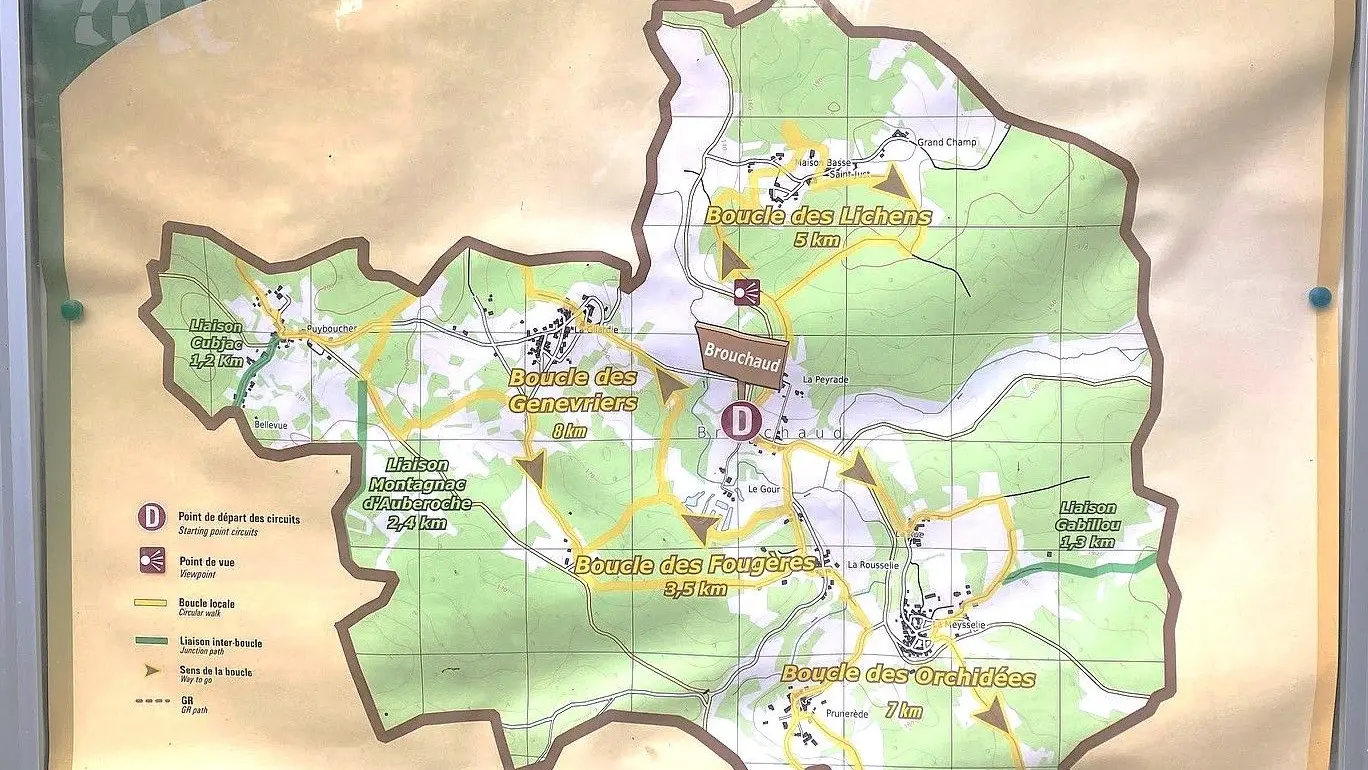 BROUCHAUD-Boucle des fougères-Panneau d'appel