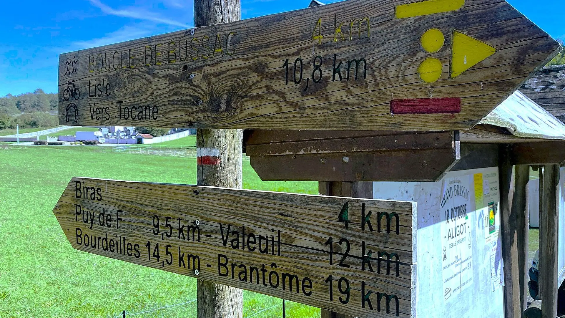 BUSSAC-Boucle de Bussac-Signalétique 2